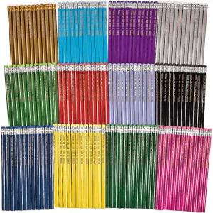 펀 익스프레스 대량 맞춤형 연필 모음 144개. 문구류 144개