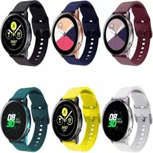 삼성 갤럭시 워치 액티브/액티브2 40mm/44mm와 호환되는 밍고 밴드 42mm/기어 S2 클래식/기어 스포츠