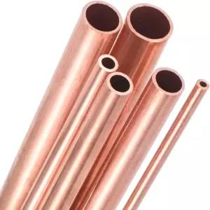 M 미터XITY 200mm 구리 원형 튜브 2mm 3mm 4mm 5mm 6mm 7mm OD 0.5mm 벽 두께의 매끄러운 직선 파이프