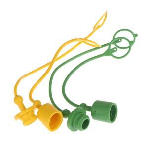 1/5쌍 1/2 ISO-A 유압 퀵 커플러 남성용 더스트 캡 및 여성용 플러그 커버는 디스커넥트 적합