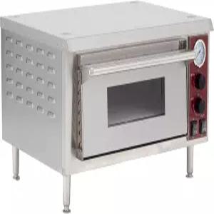 크라토스 상업용 오븐 싱글 데크 조리대 전기 피자/베이커리 스테인리스 스틸 지름 18인치 피자 조리기