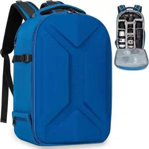 토리비오 카메라 백팩 하드쉘 DSLR 사진 가방 방수 케이스 삼각대 홀더 및 캐논/니콘/소니/DJI 매빅 드론과