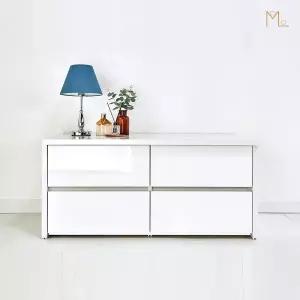 [몰로]나이스 UV 1200 광폭 2단 와이드서랍장 서랍장 2단서랍장 옷서랍장