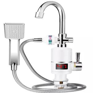 소형 전기 순간 미니 가정용 샤워기 캠핑 욕실 샤워용 온수기 욕조 화장실