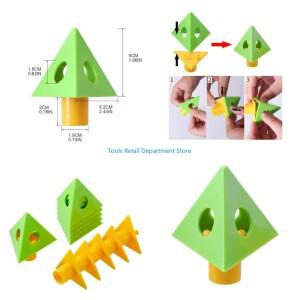 피라미드 스탠드 세트 삼각형 페인트 도구 목공 39XA용 패드