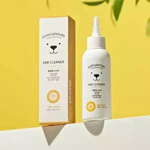 강아지스토리 저자극 강아지 귀 세정제 귀청소 외이염 귓병 곰팡이 이어클리너 고양이