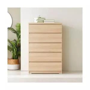 5단 서랍장 800 서랍 고가구 레트로 현관 틈새 속옷장