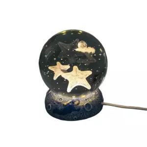 워터볼 돌고래 스노우볼 해양 장식품 램프