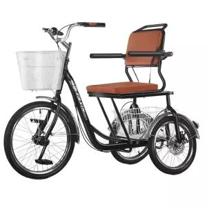 성인 출퇴근 삼발이 빨간색 초보자 바구니형