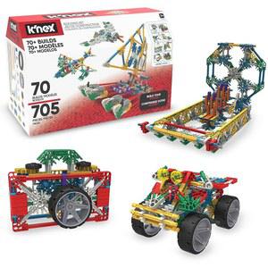 K'NEX - 70개의 모델 빌딩 세트 u201A 705개, STEM 학습, 크리에이티브 플레이 7세+