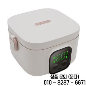 지능형 항온 도시락 전기 런치박스 음식 충전식 304 스테인리스 스틸 라이닝 500ml 여행용