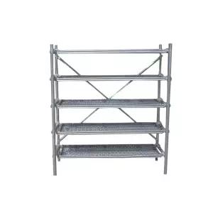 트렁크 계단 접이식 슬라이드 반려견 진입로 5단사다리(알루미늄합금+합판)