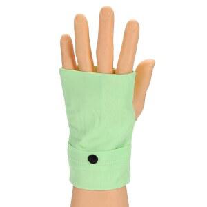 패티킬 스포츠 손목 지갑, 휴대용 왼쪽 팔뚝 팔걸이용 손목밴드 휴대폰 슬리브 실외 카드 키용 최대 7.5인치 홀더, 녹색(M)