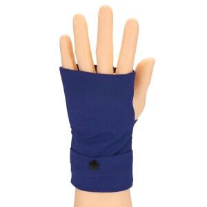 패티킬 스포츠 손목 지갑, 휴대용 왼쪽 팔뚝 팔걸이용 손목밴드 휴대폰 슬리브 실외 카드 키용 최대 7.5인치 홀더, 파란색(M)