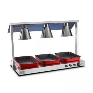 음식 온열기 보온기 온도조절 챠핑디쉬 워머 스토브 중탕기 전기 스틸 단색 스텐