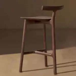 원목바의자 홈바 높은 카페 스탠딩 바텐 와인바 키큰의자 식탁 의자 인테리