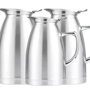 호텔 물 주전자 워터 보온 서빙 레스토랑 보냉 무광 포트