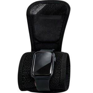 임팩트 밴드 스마트워치 보호 밴드(D3O 포함) | 접촉 스포츠 훈련을 위한 반응형 플립업 대부분의 스마트워치에 적합(42mm u201349mm)