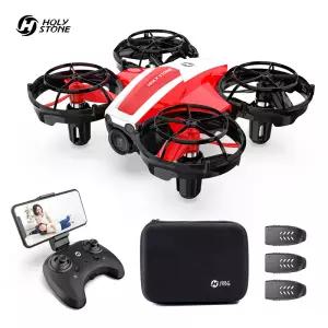 홀리스톤 HS210P 카메라드론 어린이 입문용 교육용 미니드론 배터리3개 수납백 포함