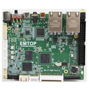 EMTOP EMB SBC-ET-AM62 싱글 보드 컴퓨터, TI AM623x / AM625x CPU, ARM Cortex-A53 쿼드 코어 1.4GHz, 2GB DDR4, 8GB EMC