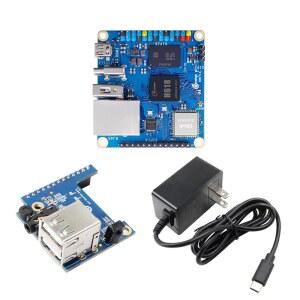 오렌지 파이 제로 3 1GB LPDDR4 올위너 H618 쿼드코어 64비트 싱글 보드 컴퓨터(16MB SPI 플래시 지원, WiFi BT5.0 개발 컴퓨터 실행 안드로이드 12 TV / Ubuntu(1G+확장 보드+파워)