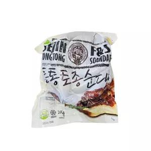 더함푸드 통통 토종 순대 2kg 세진 냉동