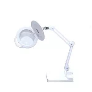 아로광학 아로 LED 스탠드 피부 작업용 고배율 조명 5배율 확대경 M8062S/M8062LS  BDLF320 확대경 라운드