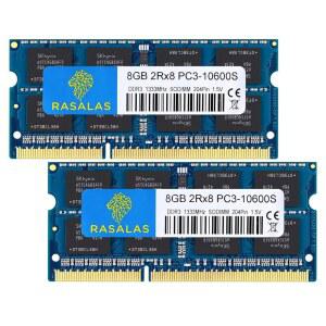 Rasalas 16GB 키트(2x8GB) DDR3 1333MHz SODIMM PC3-10600 CL9 204핀 비완충 노트북 RAM 메모리 업그레이드