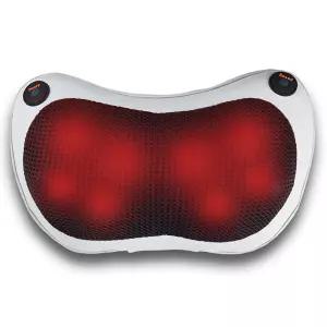 김수자 쿠션형 온열 목 마사지기 어깨 뒷목 승모근 안마기