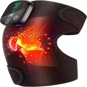 무릎 마사지기 무선 온열 보호대 랩 어깨 팔꿈치 를 위한 충전식 관절염/관절 경직/근육 긴장을