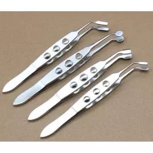 쑤첸 의료용 핀셋 포셉 안과 눈기름샘 눈꺼풀 스퀴징 드레싱 청소 집게 도구 마이봄샘