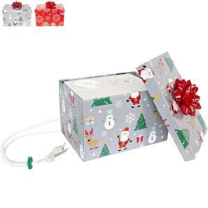 크리스마스 트리 자동 급수기 시스템 장치 산타 u2019의 헬퍼가 트리를 하고 신선하게 유지해줍니다. 리필 가능한 2.5갤런 용량 상자 - 실버 / 페스티벌