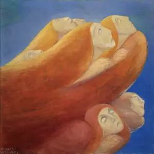 포스터라치 비시 파브리 아드리아나 엔젤스 1914 20세기 캔버스 개인 컬렉션 602592 에버렛 몬다도리