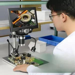 전자현미경 기판검사기구 연구용기기 디지털 현미경 스크린 적혈구 수리 관찰 실체 카메라 고배