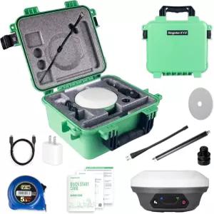 SingularXYZ E1 GNSS GPS RTK 기지국 지상 측량 장비 토탈 스테이션 수신기 고정밀 정적 좌표 수집 점