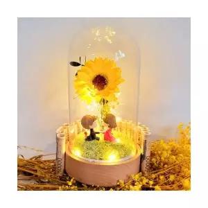 데일리로맨틱 오르골 꽃 무드등 수면등 취침등