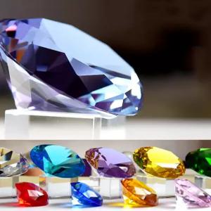 반짝이는 크리스탈 다이아몬드 장난감 보석 보물상자 인테리어 아크릴 장식 거실 펜던트 투명