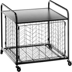 바퀴와 손잡이가 달린 소형 휴대용 미니 냉장고 수납 카트 디자인 기숙사 스튜디오 아파트를 위한 서랍