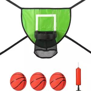 모든 연령대의 농구 애호가를 위한 트램펄린 소프트 게임 액세서리를 후프 세트 부착 방수 골