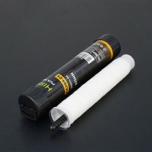 Hirisi 조각 5M 잉어 낚시 PVA 메쉬 미끼 튜브 빠른 용해 피더 액세서리