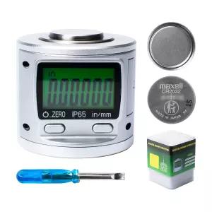 INPANOLS 03mm IP65 디지털 마그네틱 LCD 디스플레이 Z축 높이/제로 프리세터 CNC 전자 공구 세터