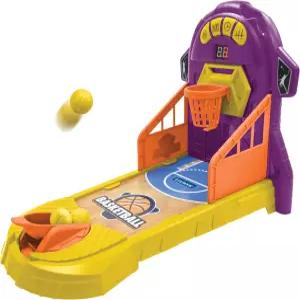 렉시북 전자 농구 게임 음향 및 조명 무빙 패널 난이도 3단계 1~4인용 보라색/노란색 JG910