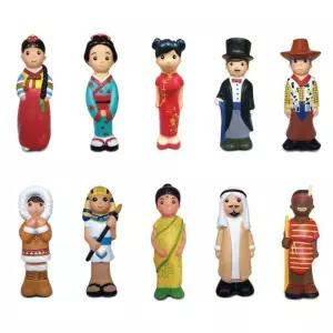 세계 민속의상 캐릭터 인형 역할놀이 교구 유치원장난감 유아