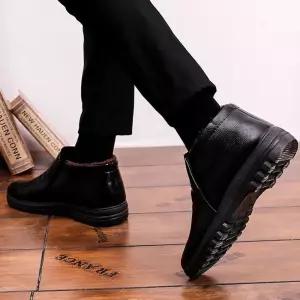 아빠털신발 중년 남자 출근패션 데일리 신발 겨울로퍼 tkz2+2HHx