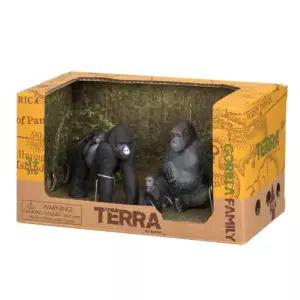 어린이 학습교구 모형 고릴라 피규어 4p 선반장식 유아선물