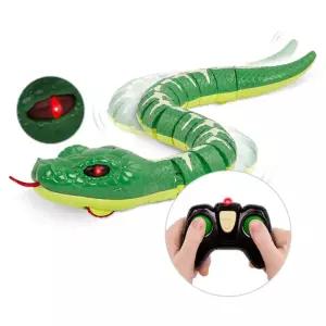 초록 대형 뱀 스네이크 RC 리모컨 장난감 키덜트 원격조정