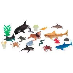 집콕 상어 고래 바다동물 모형피규어 60p 선반장식 물고기
