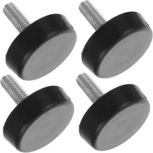 가정용 피트니스 장비 장착 볼트를 위한 밀리스텐 4pcs 조절식 러닝머신 발 교체 나사 안정성 향상을
