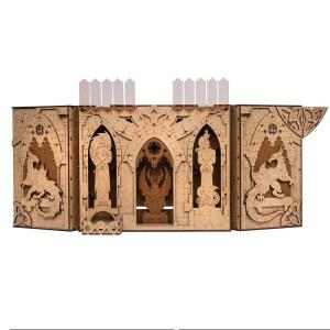 타워렉스 DND DM 화면 드래곤하트 주사위 타워 이니셔티브 트래커 HR 롤플레잉 게임용 던전 마스터 TTRPG 너디 선물