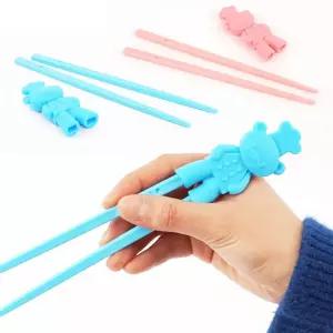 젓가락연습 국산 실리콘 I.EQ 연습젓가락 유아 연습용젓가락 bkq6+6MqI